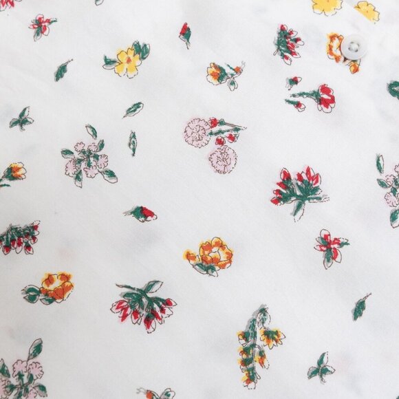 ✨ Uniqlo x Ines de la Fressange Dress Floral Sleeveless Flare Summer White - Picture 11 of 15